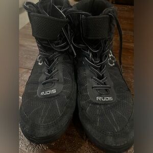 Rudis black Wresteling Shoes size 10